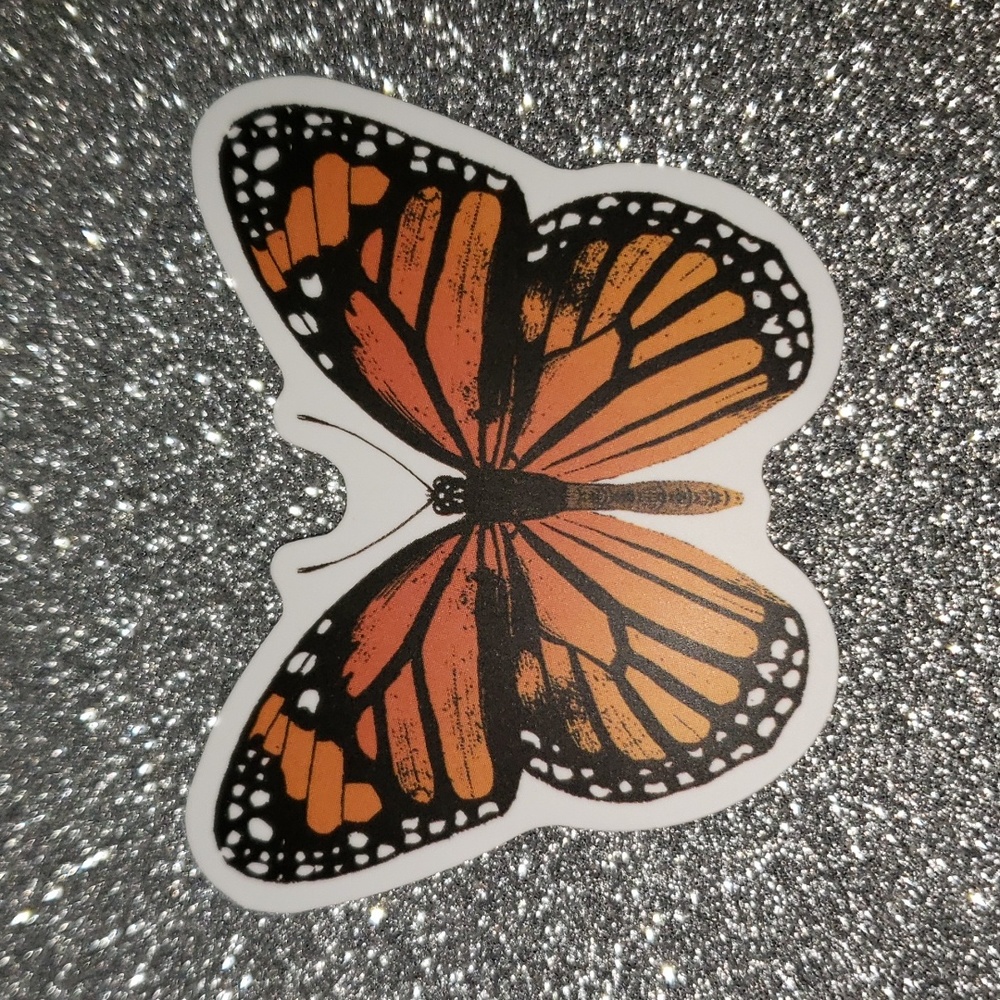 NATURE WATERPOOF Sticker Butterfly